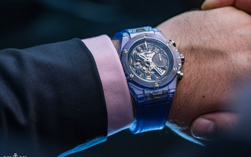 Hublot UNICO TITANIUM BLUE